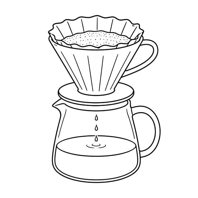 Filterkaffe Grafik